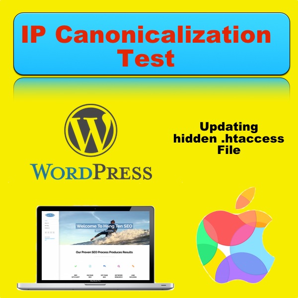 IP Canonicalization Test | Updating hidden .htaccess File