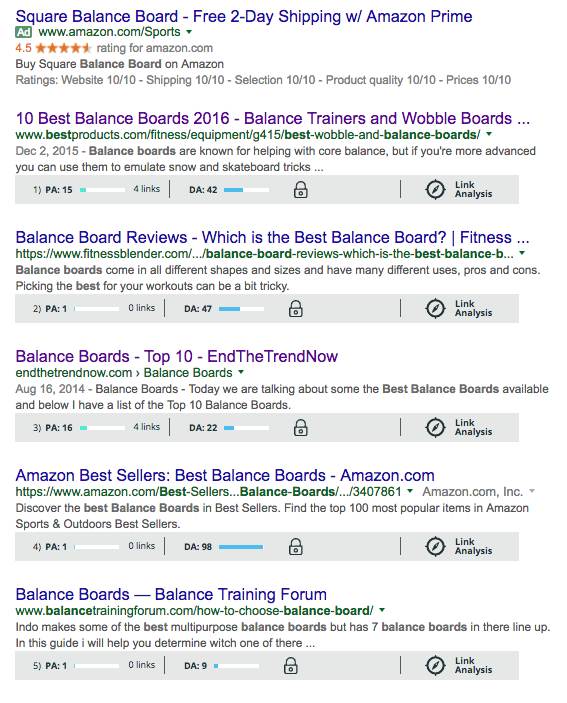 Top Balance Boards