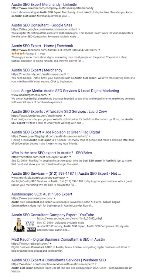 Austin SEO Expert Competition and Keyword Difficulty