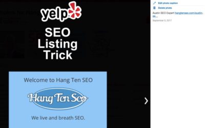 Yelp SEO Google Listing Trick